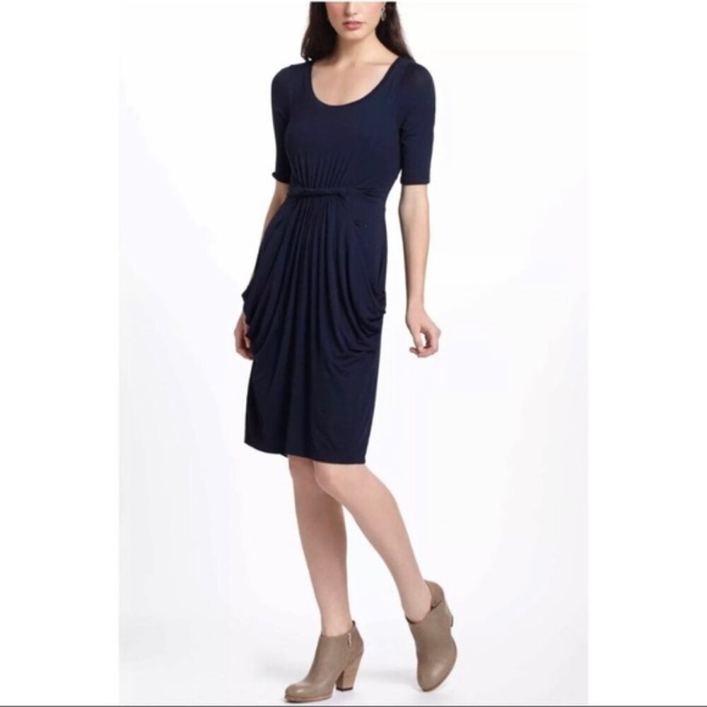 Anthropologie twist front dress